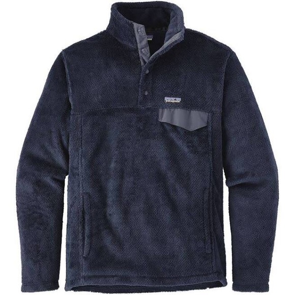 navy patagonia pullover